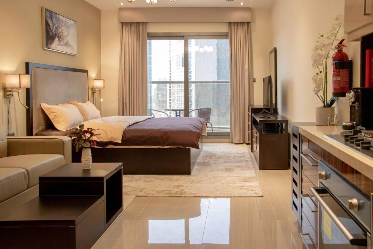 Aws Homes - Luxurious High Floor Studio With Breathtaking View Dubaj Exteriér fotografie